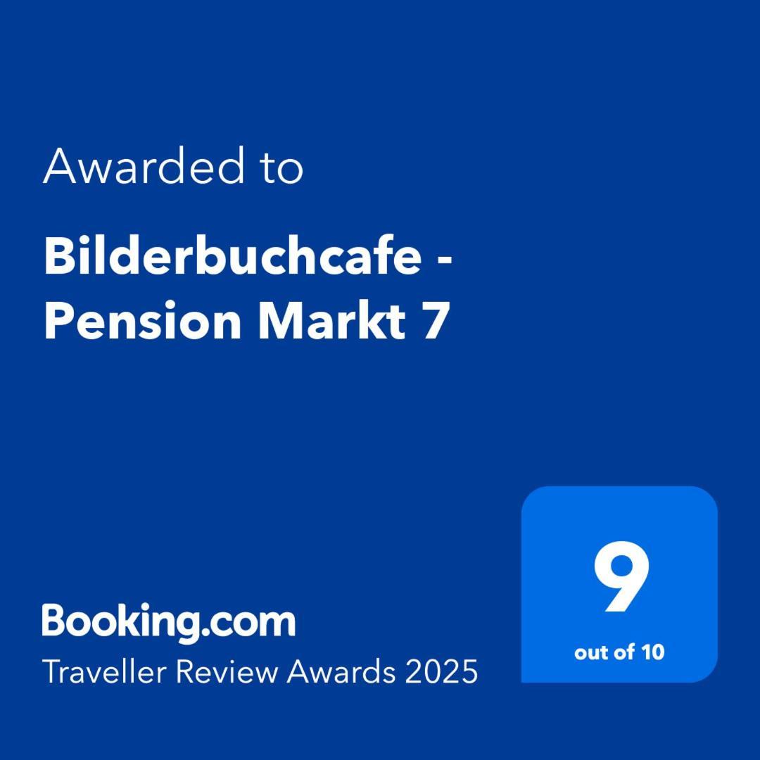 Das Bilderbuchcafe - Pension Markt 7 ハーフェルベルク エクステリア 写真