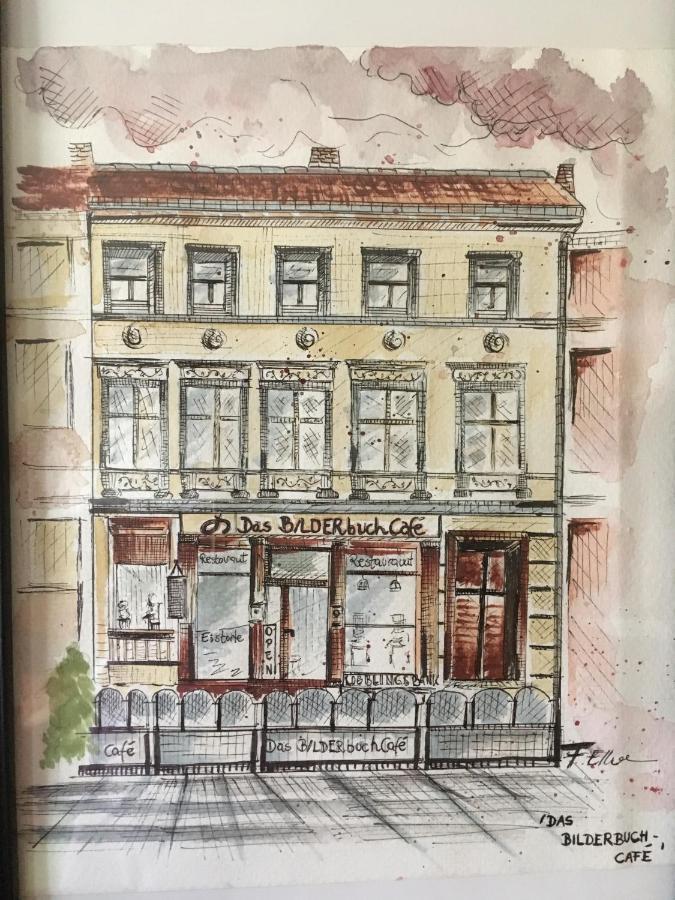 Das Bilderbuchcafe - Pension Markt 7 ハーフェルベルク エクステリア 写真